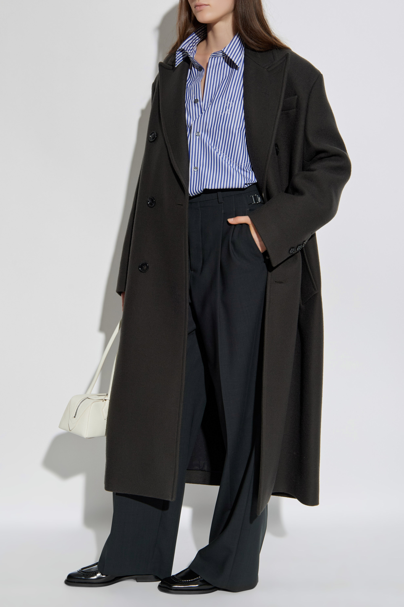 Ami Alexandre Mattiussi Double-breasted wool coat | Women's